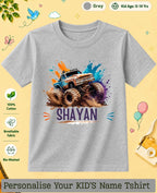 Little Speedster Custom Kid Cotton Tshirt Swiftsoul