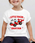 Little Speedster Custom Kid Cotton Tshirt Swiftsoul