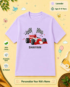 Little Speedster Custom Kid Cotton Tshirt Swiftsoul