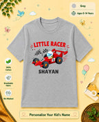 Little Speedster Custom Kid Cotton Tshirt Swiftsoul