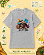 Little Speedster Custom Kid Cotton Tshirt Swiftsoul