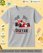 Little Speedster Custom Kid Cotton Tshirt Swiftsoul