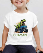 Little Speedster Custom Kid Cotton Tshirt Swiftsoul