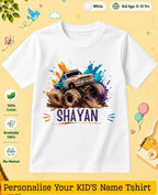 Little Speedster Custom Kid Cotton Tshirt Swiftsoul