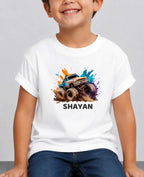 Little Speedster Custom Kid Cotton Tshirt Swiftsoul