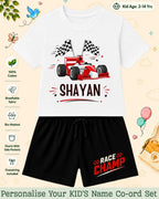 Little Speedster Custom Kid's Co-ord Set Swiftsoul