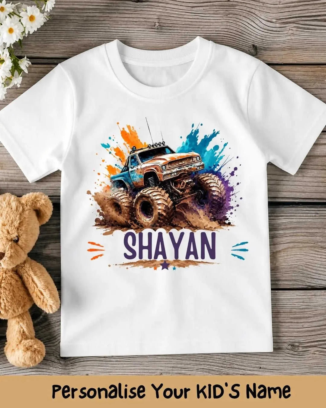 Little Speedster Custom Kid's Name Tee Swiftsoul 
