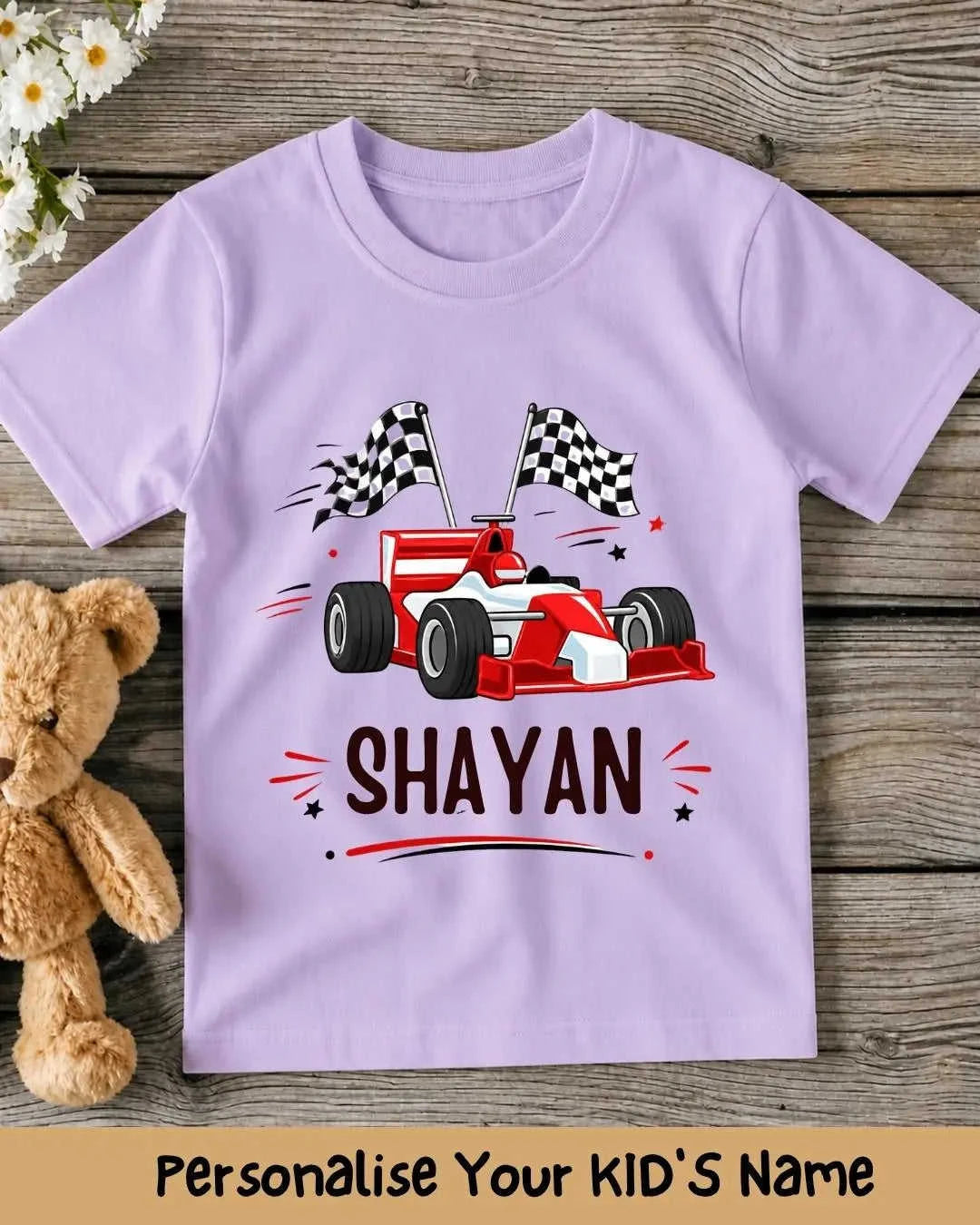 Little Speedster Custom Kid's Name Tee Swiftsoul 