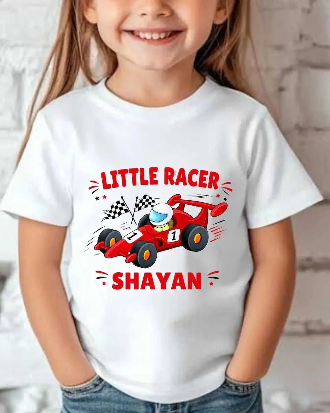 Little Speedster Custom Kid's Name Tee Swiftsoul 