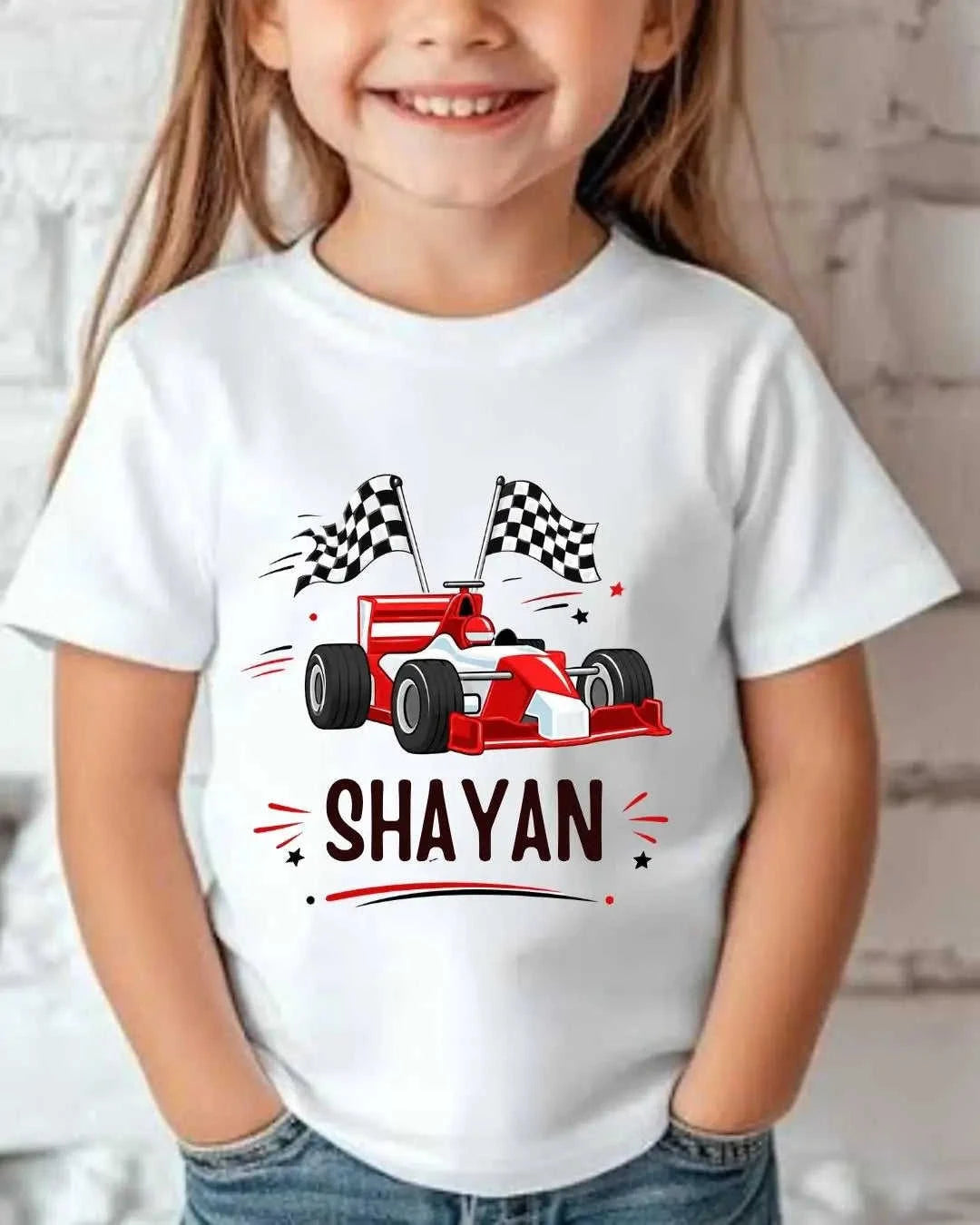 Little Speedster Custom Kid's Name Tee Swiftsoul 