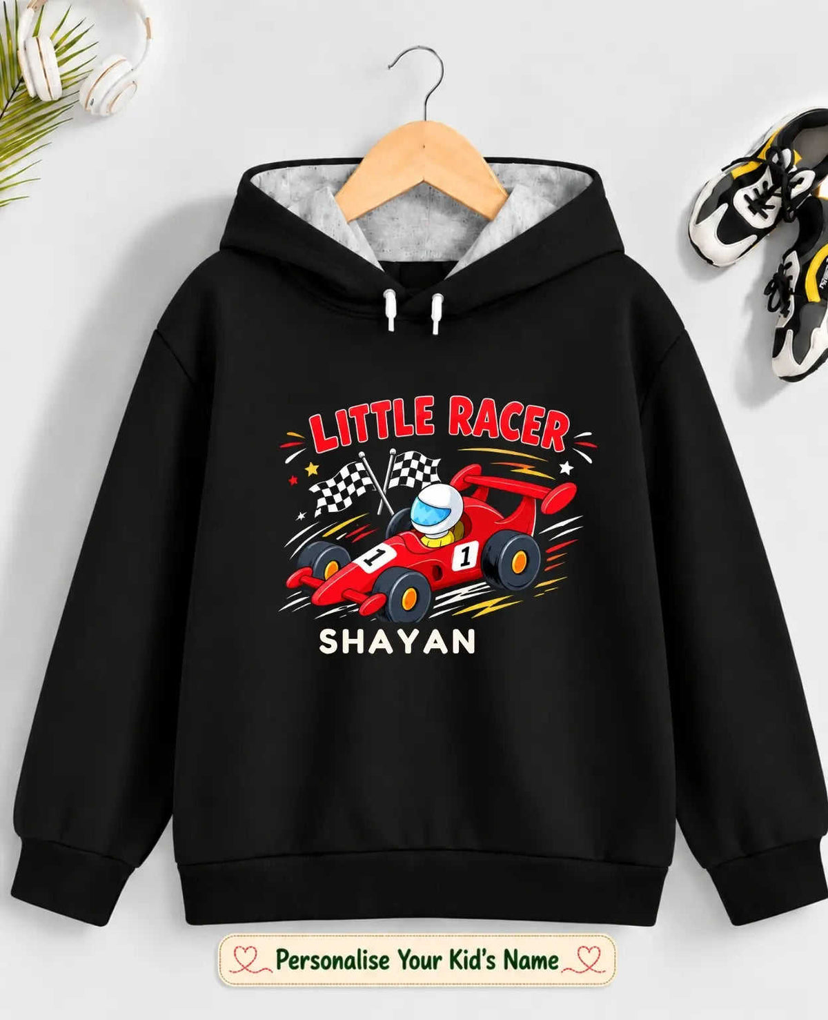 Little Speedster Kid Cotton Tshirt & Hoodie Swiftsoul