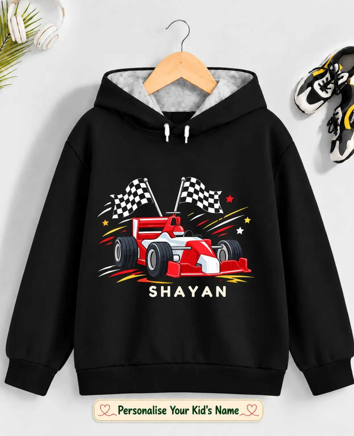 Little Speedster Kid Cotton Tshirt & Hoodie Swiftsoul