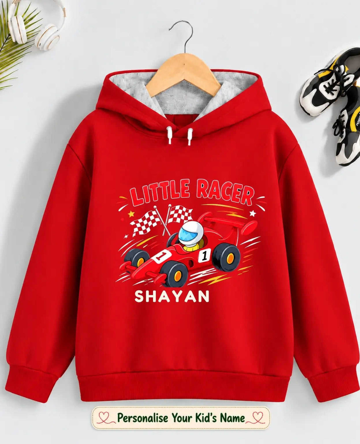 Little Speedster Kid Cotton Tshirt & Hoodie Swiftsoul