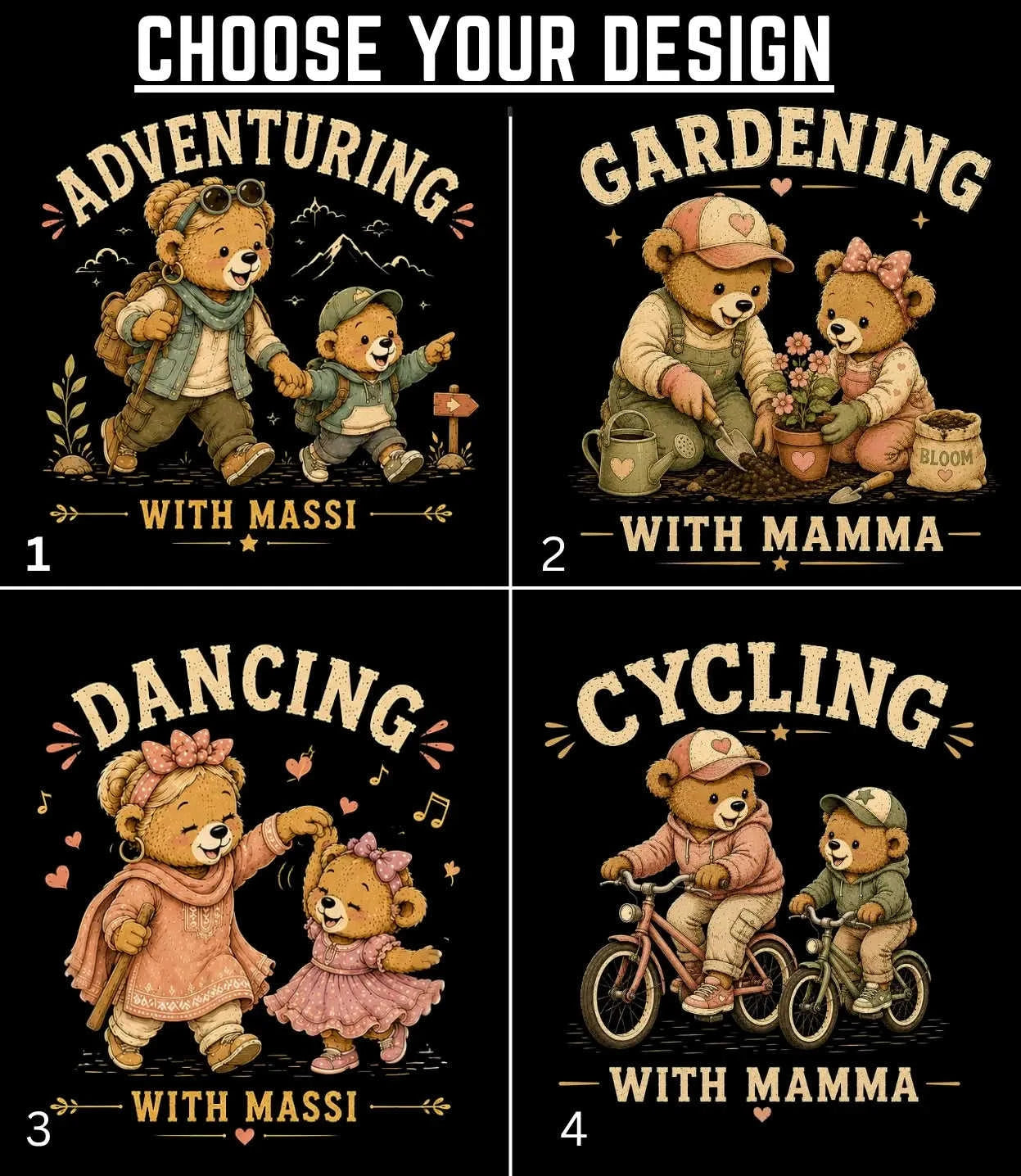 Mamma & Mammi's Blessing Kid Cotton Tee Swiftsoul
