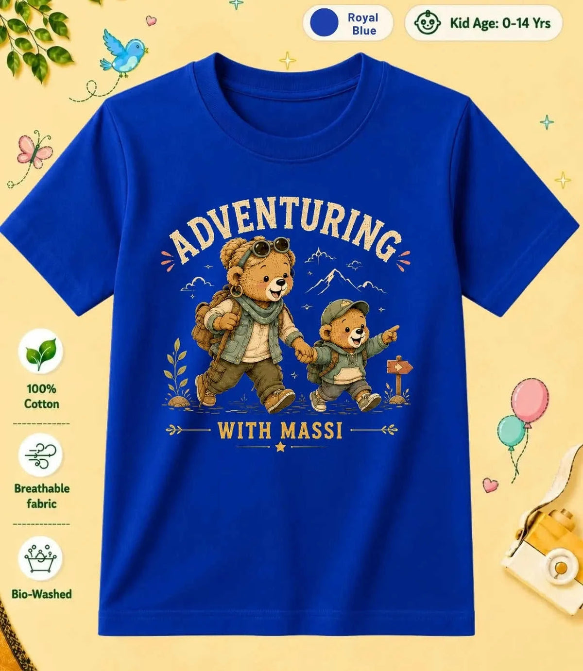 Mamma & Mammi's Blessing Kid Cotton Tee Swiftsoul