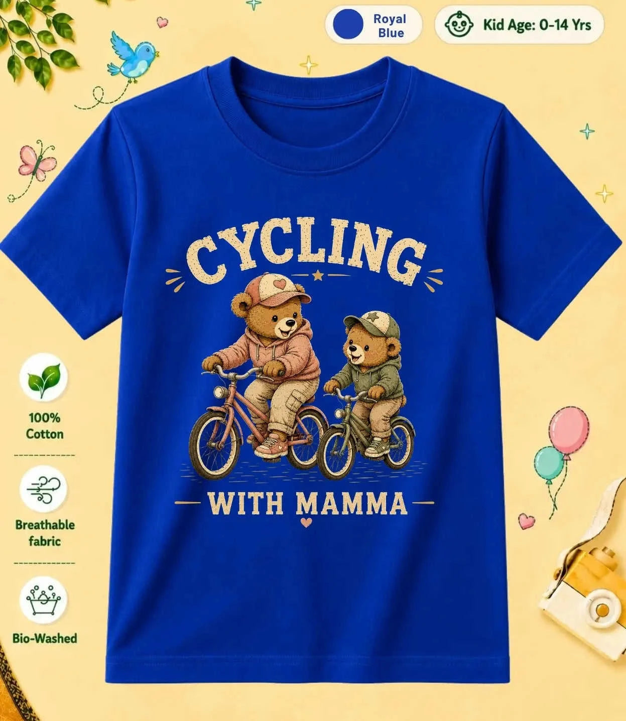Mamma & Mammi's Blessing Kid Cotton Tee Swiftsoul