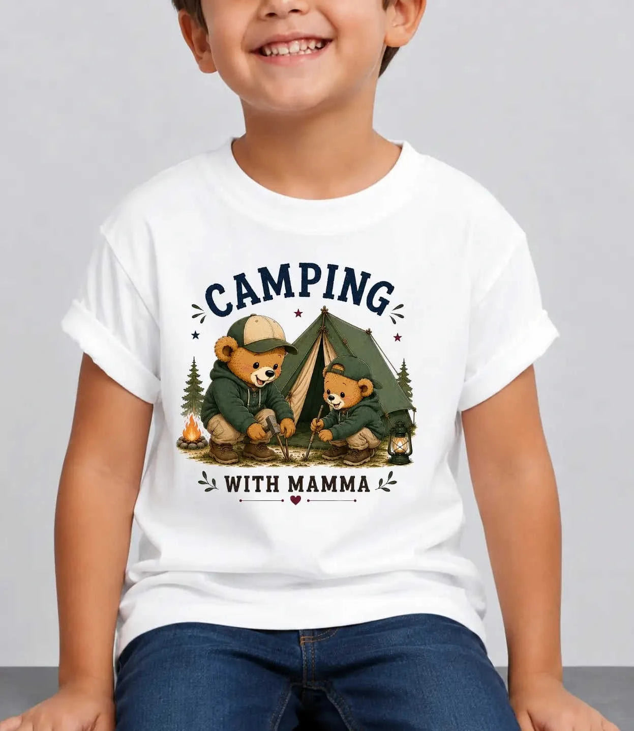 Mamma & Mammi's Favorite kids Cotton Tee Swiftsoul