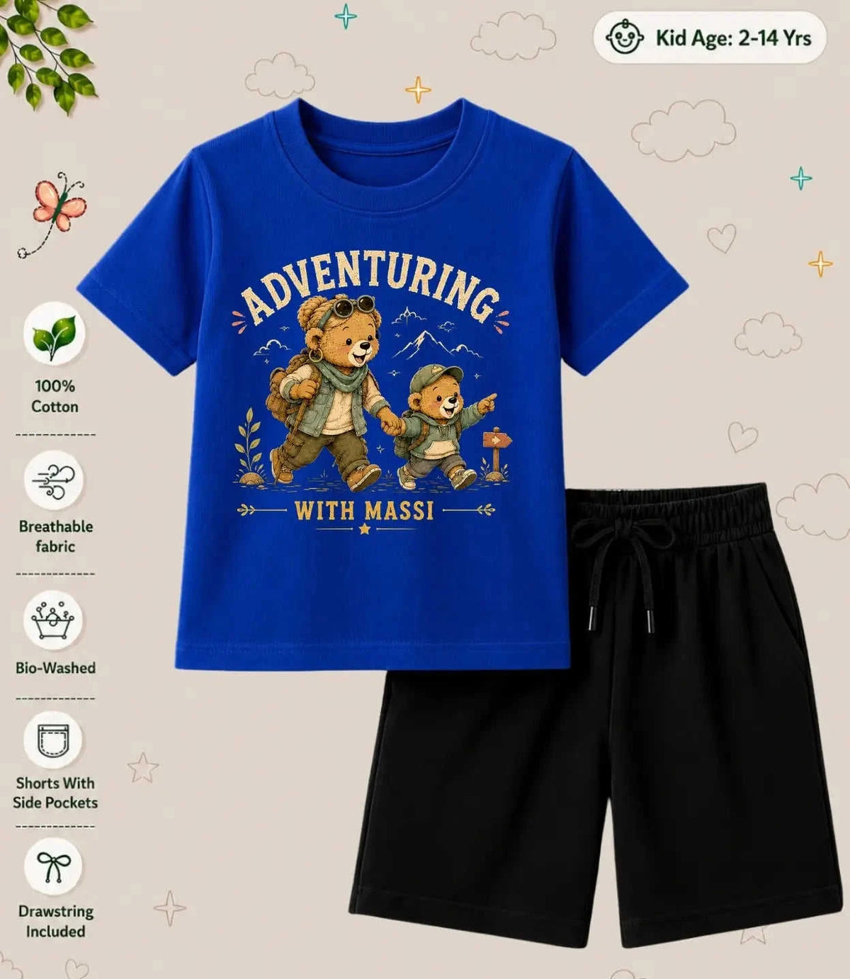 Mamma - Mammi Treasure Kid Co-ord Set Swiftsoul