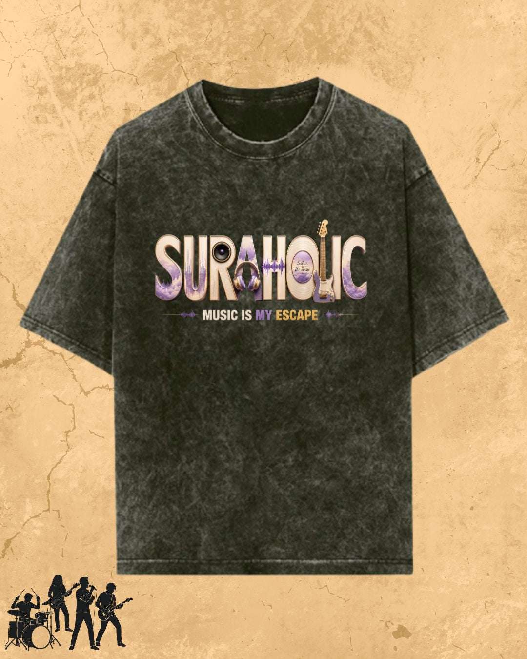 Melody Addict Cotton Tshirt Swiftsoul 