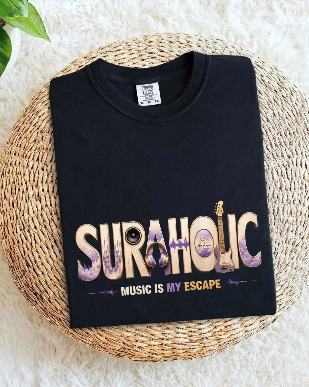 Melody Addict Cotton Tshirt Swiftsoul