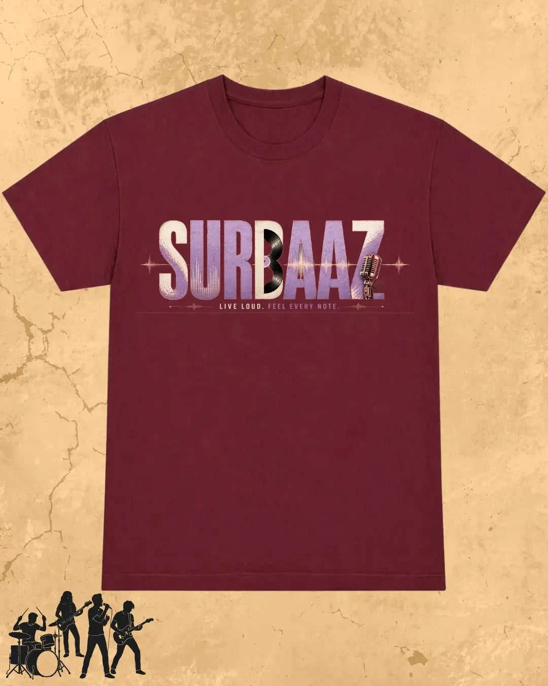 Melody Addict Cotton Tshirt Swiftsoul