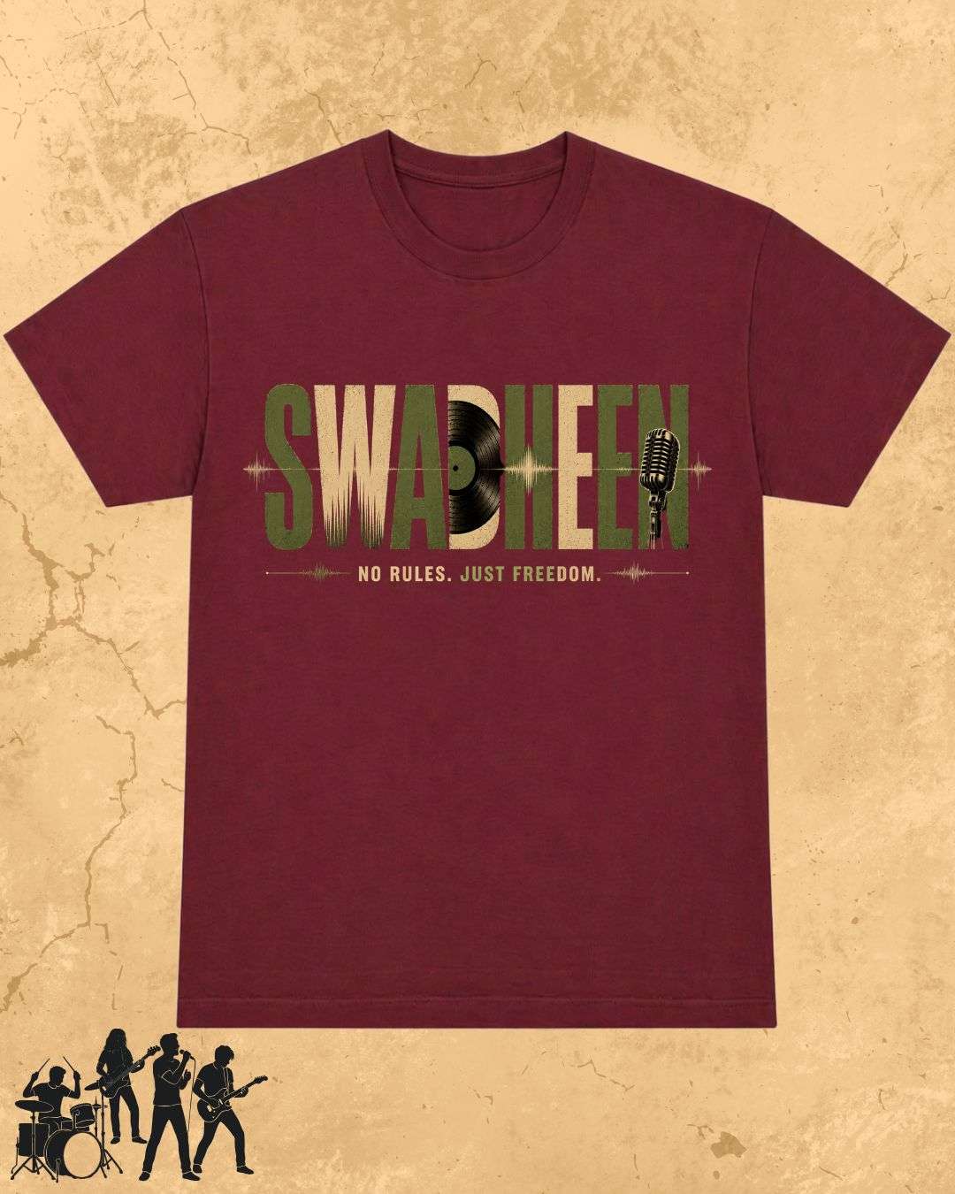 Melody Addict Cotton Tshirt Swiftsoul 