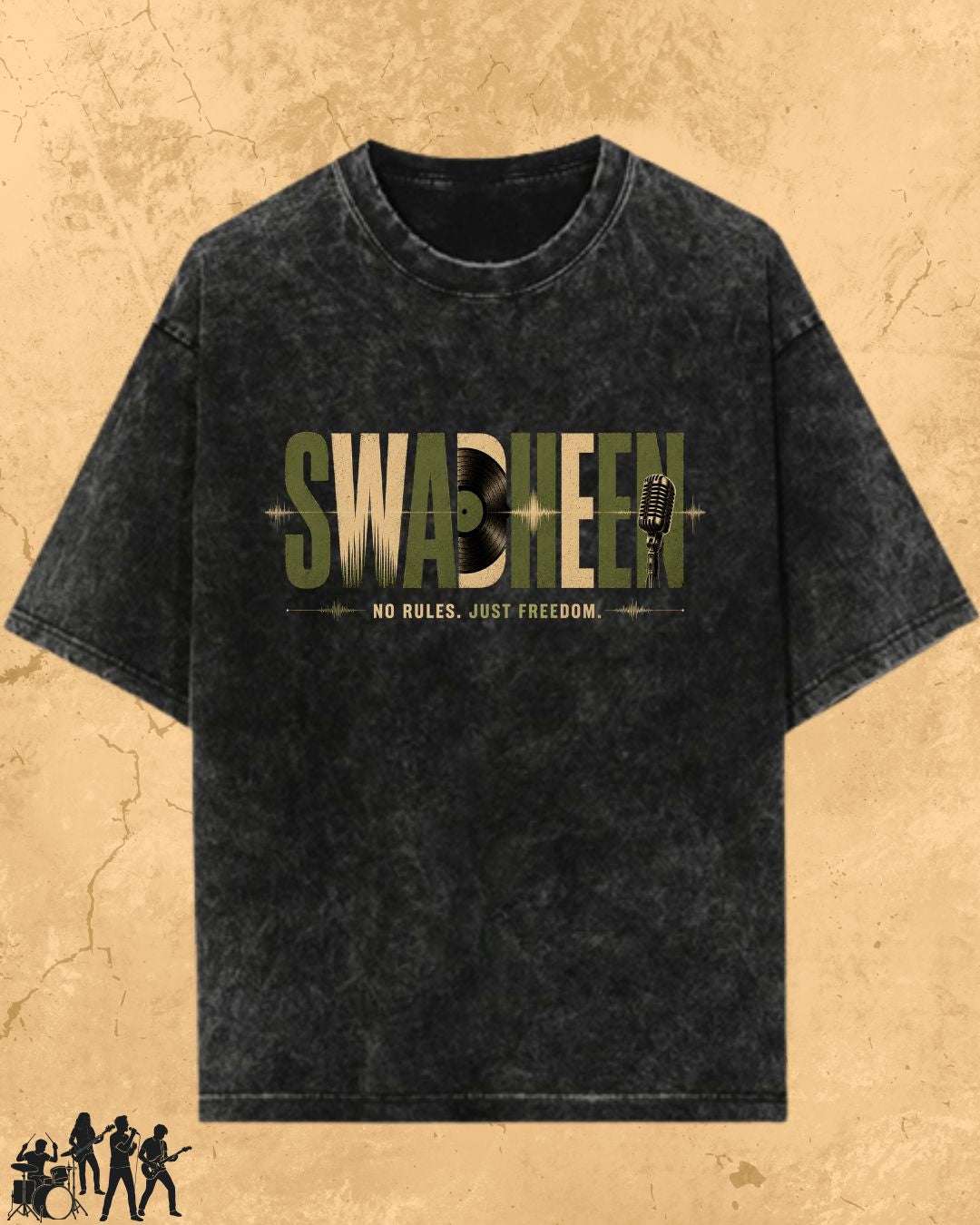 Melody Addict Cotton Tshirt Swiftsoul 