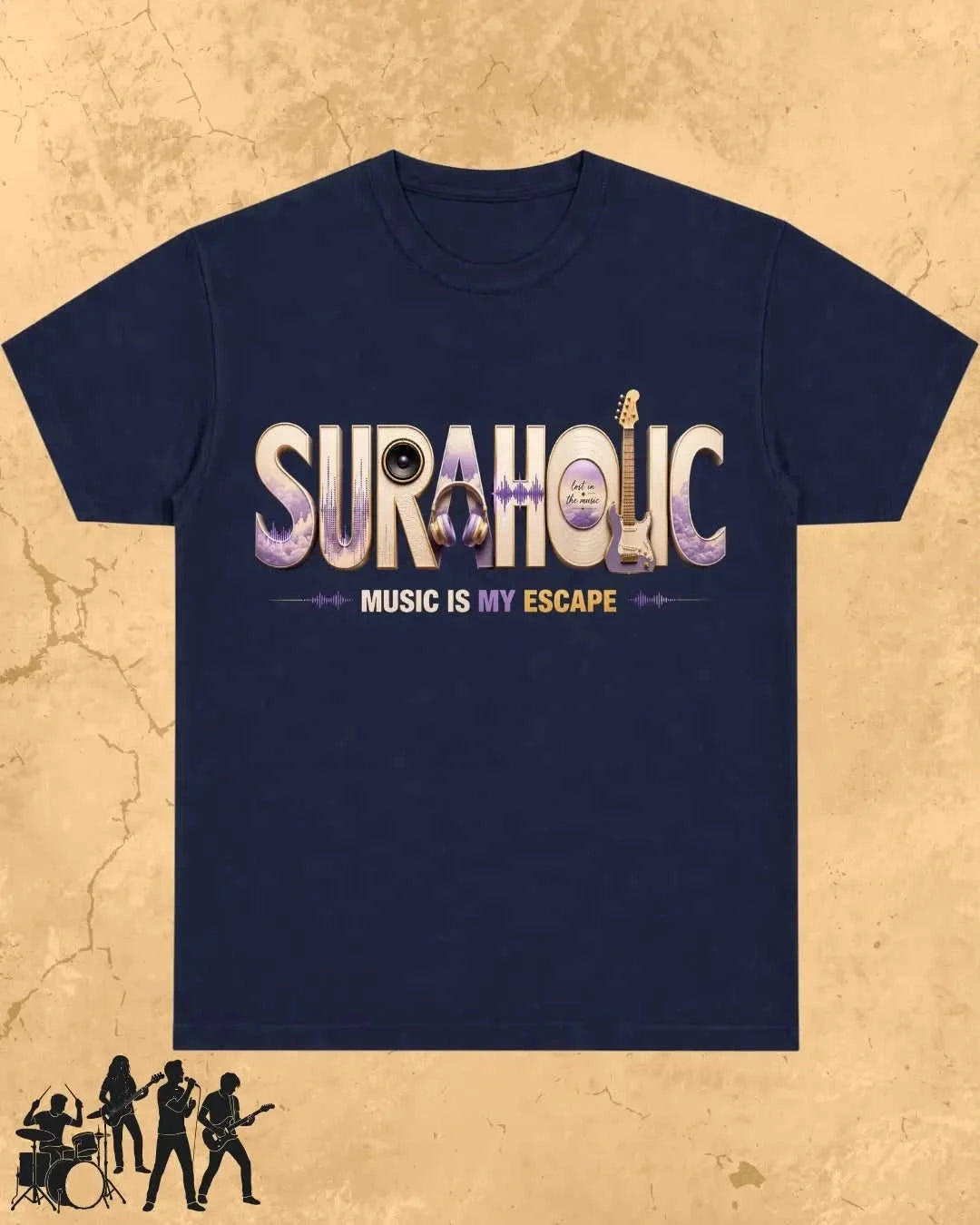 Melody Addict Cotton Tshirt Swiftsoul