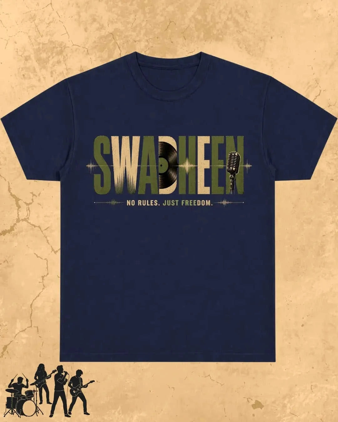 Melody Addict Cotton Tshirt Swiftsoul