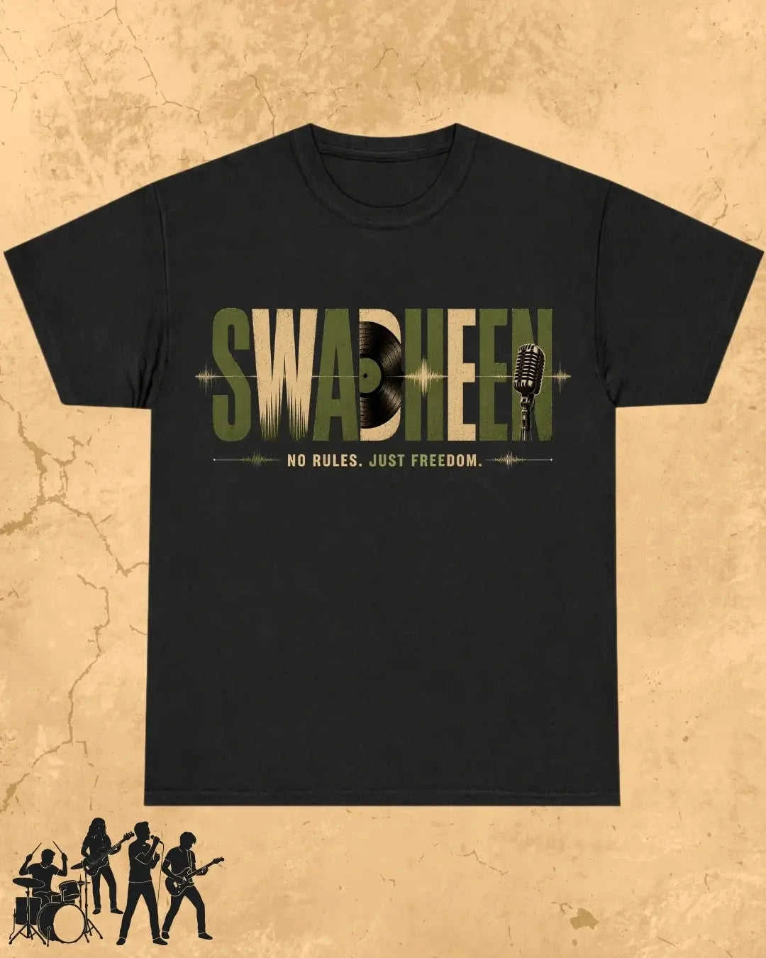 Melody Addict Cotton Tshirt Swiftsoul
