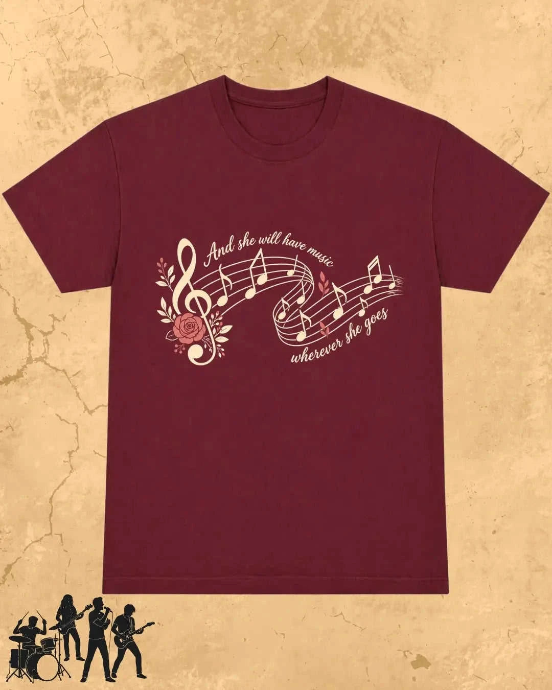 Melody Explorer Cotton T-Shirt Swiftsoul
