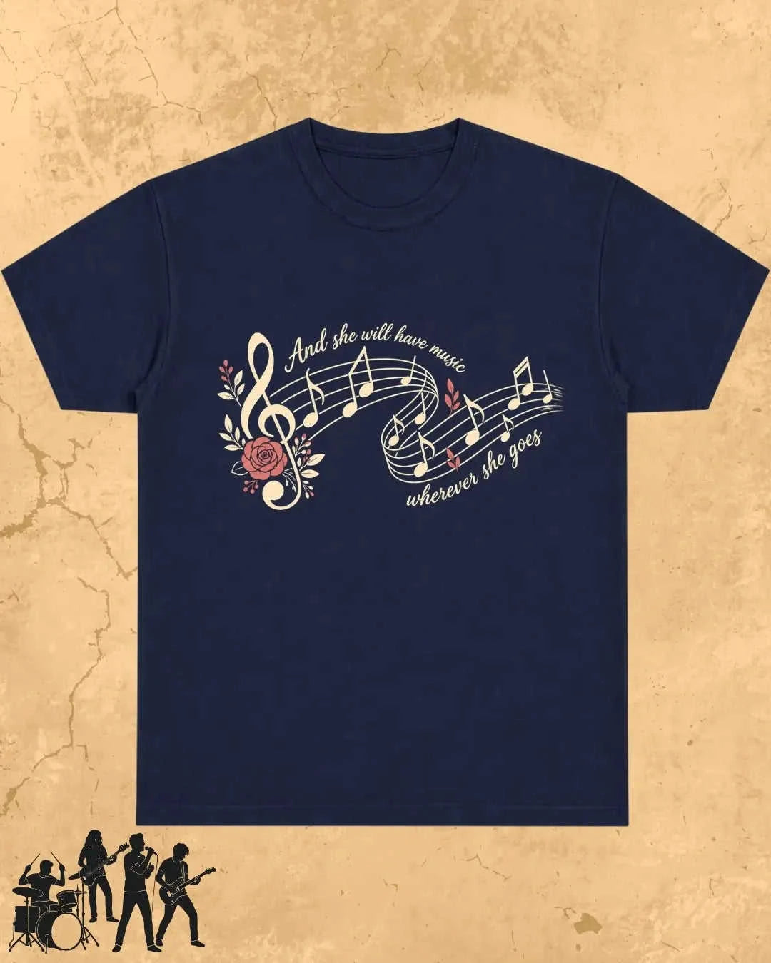 Melody Explorer Cotton T-Shirt Swiftsoul