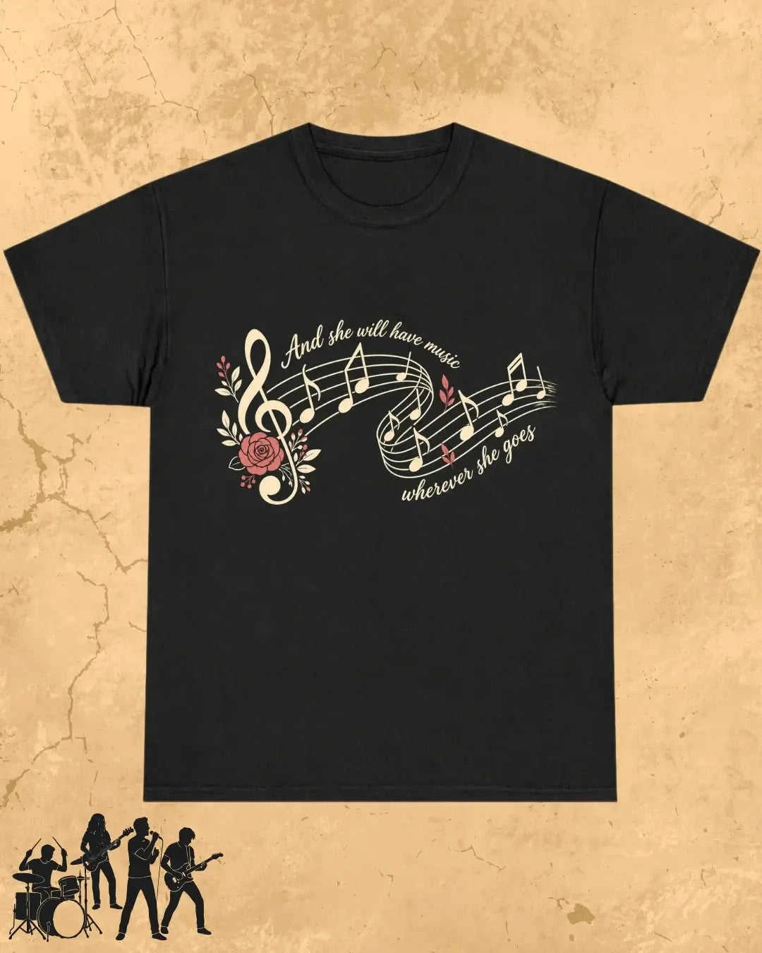 Melody Explorer Cotton T-Shirt Swiftsoul