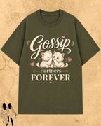Meow Besties Cotton Tshirt Billien LLC 