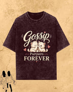 Meow Besties Cotton Tshirt Billien LLC 
