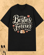 Meow Besties Cotton Tshirt Billien LLC 
