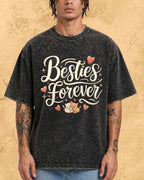 Meow Besties Cotton Tshirt Billien LLC 
