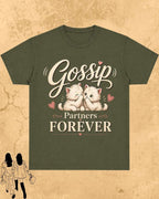 Meow Besties Cotton Tshirt Billien LLC 