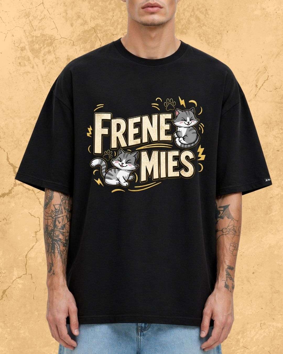 Meow Besties Cotton Tshirt Billien LLC 