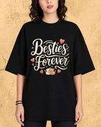 Meow Besties Cotton Tshirt Billien LLC 