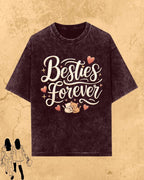 Meow Besties Cotton Tshirt Billien LLC 