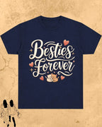 Meow Besties Cotton Tshirt Swiftsoul