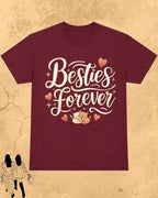 Meow Besties Cotton Tshirt Swiftsoul