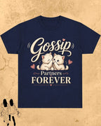 Meow Besties Cotton Tshirt Swiftsoul
