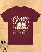 Meow Besties Cotton Tshirt Swiftsoul