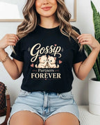 Meow Besties Cotton Tshirt Swiftsoul