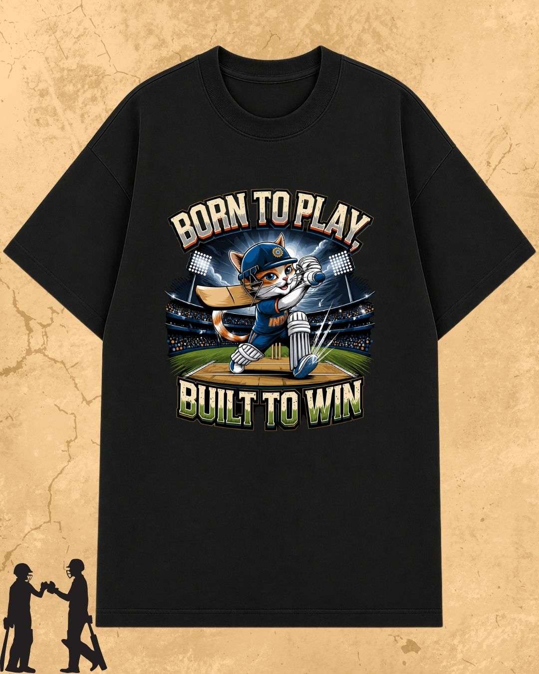 Meow Cricket Champion Cotton Tee Billien LLC 