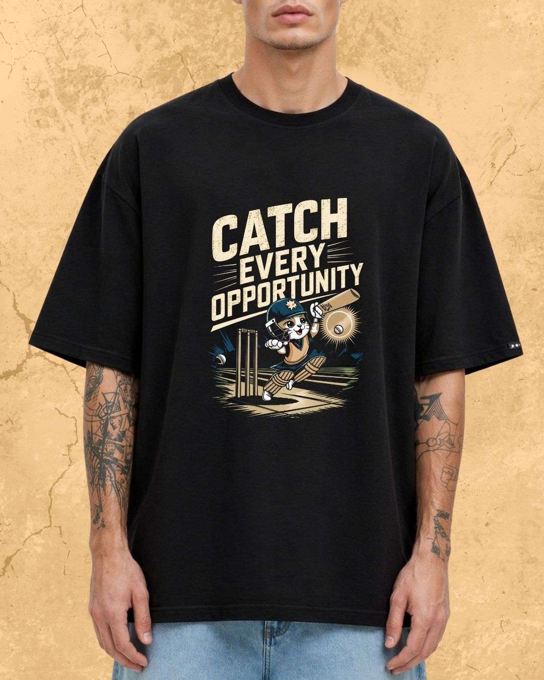 Meow Cricket Champion Cotton Tee Billien LLC 