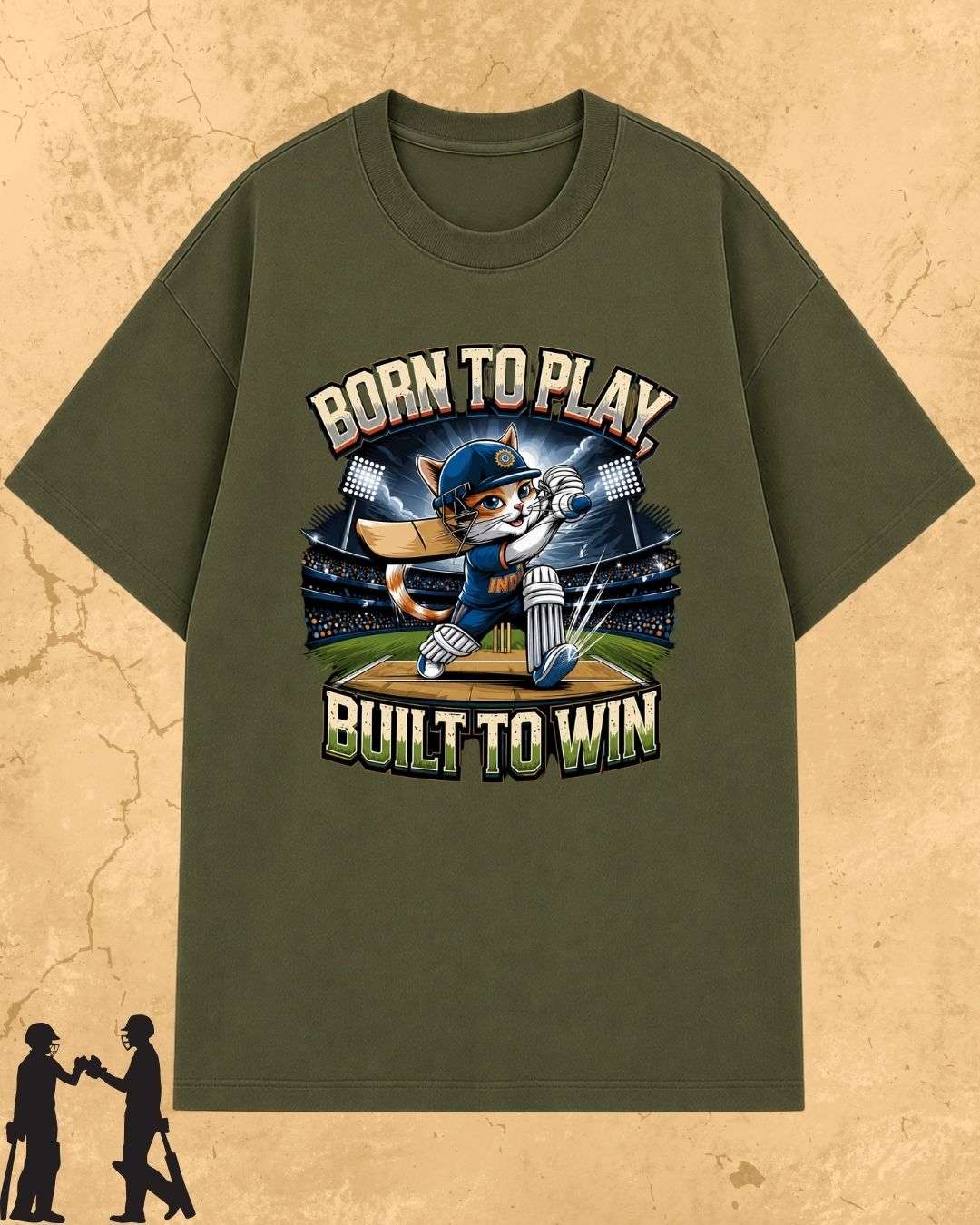 Meow Cricket Champion Cotton Tee Billien LLC 