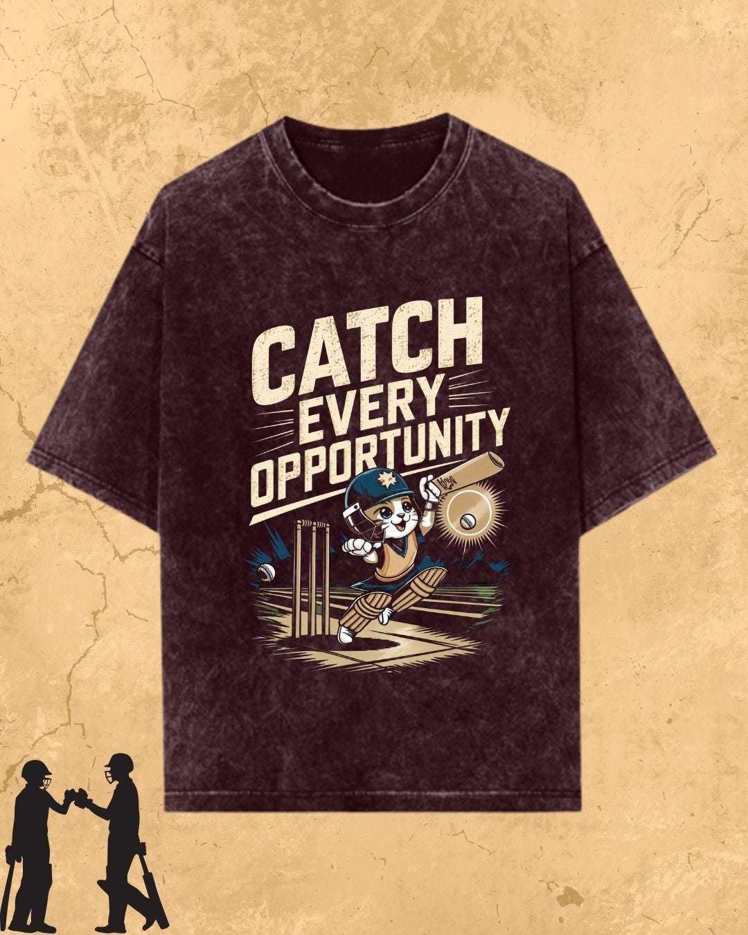 Meow Cricket Champion Cotton Tee Billien LLC 